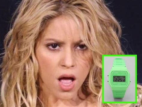 que dijo rolex de shakira|shakira cambio de rolex.